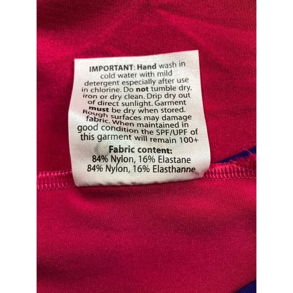 NWT Radicool Skins Girls 2 Sun Protection Rash Guard Swim Shirt Top - Picture 5 of 7